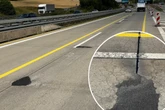 Risse und Schlaglöcher auf A72 sorgen für Vollsperrung bei Chemnitz