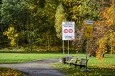 Baustelle! Parkweg zum Chemnitzer Stadtpark für Sanierung gesperrt