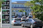 Stau vor Leipziger Tankstellen: Benzinpreise rutschen unter Zwei-Euro-Marke