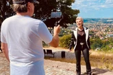Linda Feller dreht an Sachsens schönsten Orten