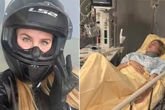 "Unglaublich glücklich, am Leben zu sein": Prinzessin überlebt nur knapp Motorradunfall