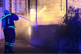 Feuer in Baumarkt ausgebrochen: Waren Feuerteufel am Werk?