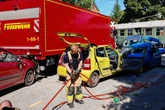 Vier echte Verletzte bei großer Katastrophenschutz-Übung