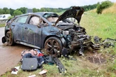 Cupra überschlägt sich auf A72 – Fahrer verletzt!