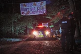 Protestcamp in südhessischem Waldgebiet: Polizei startet Räumung in Langen