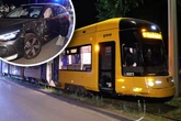 Unfall mit neuer Straßenbahn in Dresden: Hoher Sachschaden, Beteiligte unter Schock