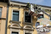 Aufregung in Leipzig: Steinbrocken drohen auf Gehweg zu stürzen