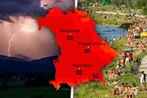 Wetter in Bayern: Sonne gibt heute alles, dann kann es heftig krachen