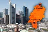 Bis zu 28 Grad sind in Hessen drin! Genießt den Sonntag, danach geht es bergab