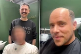 Mann mit Glatze bekommt volles Haar zurück: Als er sich sieht, bleibt ihm die Spucke weg