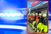 Tram entgleist durch Unfall: Feuerwehr muss vollen Körpereinsatz zeigen