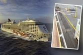 Panik und Angst: Kreuzfahrtschiff lässt Gäste nach Tsunami-Alarm zurück
