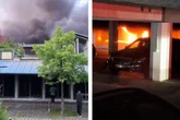 Autos brennen lichterloh in Tiefgarage: Fünf Verletzte