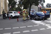 Rote Ampel und defekte Bremse: Vier Verletzte bei Kreuzungs-Crash in Reinickendorf
