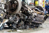 Unfall mit vier Verletzten: Hubschrauber-Einsatz in der Wetterau