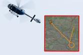 Polizei-Hubschrauber sorgt über Dresden für Aufsehen: Was steckt dahinter?