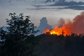 Mehr als 200 Einsatzkräfte kämpfen gegen Waldbrand im Harz