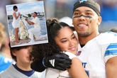 Brooklyn Ja-Ja: Deutscher NFL-Profi St. Brown verlobt sich mit Jugendliebe