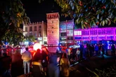 So weit wird das Chemnitzer Licht-Festival "Light Our Vision" diesmal strahlen