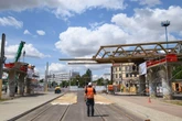 Magdeburger Damaschkeplatz bekommt erste Behelfsbrücke