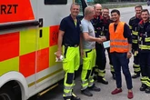 Baby hatte es eilig, Papa wird zur Hebamme! Geburtsort: A95, Kilometer 4,9