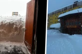 6-Meter-Marke geknackt: Ski-Region völlig eingeschneit, alle Zufahrten gesperrt