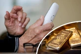 Gold vor die Haustür gelegt: Rentner wird gleich zweimal betrogen