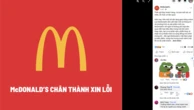 McDonald’s Việt Nam xin lỗi bởi quảng cáo 'ăn theo' kém duyên