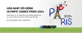 Chủ thẻ Vietcombank Visa có cơ hội đến Pháp xem Olympic Paris 2024