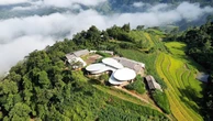 Điểm trường đẹp như mơ, cô giáo hào hứng dạy các em thơ