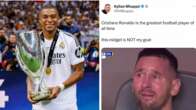 Tài khoản X của Mbappe bị hack, đăng nhiều bài tranh cãi về Ronaldo, Messi