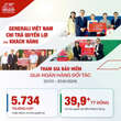 Generali chi trả gần 40 tỉ đồng cho hơn 5.700 người mua bảo hiểm qua ngân hàng