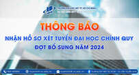 Trường đại học Mở TP.HCM thông báo tuyển sinh bổ sung