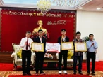 TP.HCM tặng bằng khen và thưởng 50 triệu đồng cho 2 học sinh đạt giải ISEF