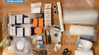 Maxi-operazione antidroga: 111 arresti nel Torinese, sequestrata anche un’arma da guerra