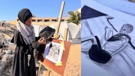 Ragde Sheikh al-Eid, l’artista palestinese che dipinge con la fuliggine delle pentole