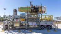 Il primo test completo con l’idrogeno al posto del cherosene