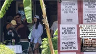 Palermo, manifesti contro le nozze di Dua Lipa e Callum Turner: “La nostra piazza non è il tuo salotto”