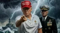 Trump pubblica una foto fatta con l’Ia: “Quiete prima della tempesta”