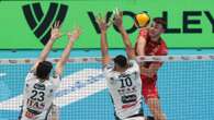 Coppa Italia volley maschile: Itas battuta al tie break, Lube seconda finalista