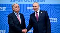 Putin incontra il segretario Onu Guterres: è la prima volta dall'inizio della guerra