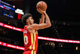 NBA : Risacher flambe avec Atlanta et signe son record de points