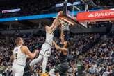 NBA : accrochage, faute technique puis dernière défense parfaite sur Nikola Jokic, le drôle de match de Rudy Gobert