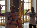 Château de Versailles : deux activistes de Riposte alimentaire interpellés après des jets de poudre orange