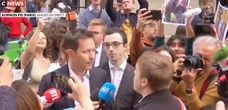 Mobilisation propalestinienne : altercation entre François-Xavier Bellamy et Louis Boyard devant Sciences-po Paris