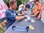 JO Paris 2024 : paré d’or en canoë slalom, Nicolas Gestin remercie le public à la Family Zone de Torcy