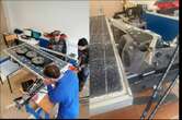 Haute-Garonne : des étudiants toulousains créent une machine pour recycler des panneaux solaires