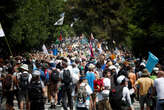 Manifestation anti-bassines : les organisateurs se disent « fiers » d’un rassemblement « massif »