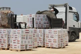 Guerre à Gaza : la construction du port artificiel américain devant faciliter l’aide humanitaire est terminée