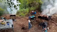 Sorprendidos tres grupos haciendo barbacoas en Navarra cuando hay riesgo extremo de incendio